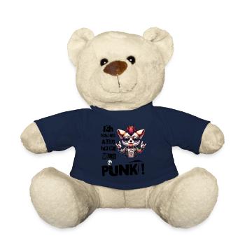 I don't care - Schmeiss alles hin werd Punk Punkrock - Teddy Bear - french navy - Front