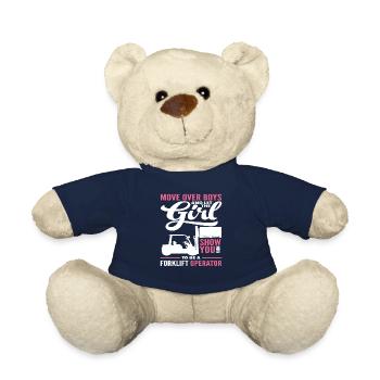 Gabelstaplerfahrerin Zeigt Es Den Jungs - Teddy - French Navy - Vorne