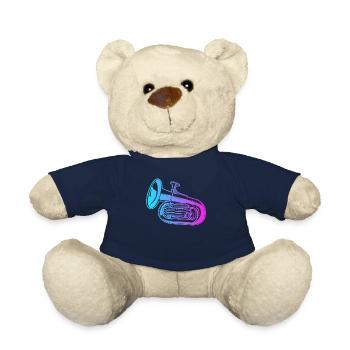 Instrument Euphonist Euphoniumist Spieler Euphonium - Teddy - French Navy - Vorne