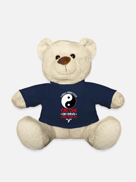 Yin Yang Tai Chi - Nounours - bleu marine