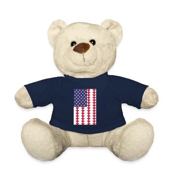 Baseball Sport Baseballspieler Pitcher Catcher USA - Teddy - French Navy - Vorne