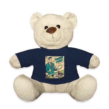 Mann beim Geschirr spülen, der Geschirr Pimp - Teddy - French Navy - Vorne