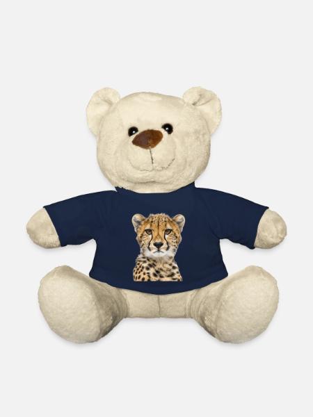 Cheetah - Teddy Bear - french navy