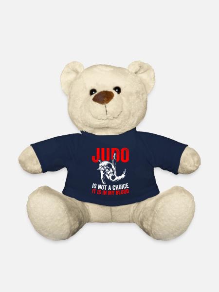 Le judo n’est pas un choix, c’est dans mon sang - Judo Figh - Nounours - bleu marine