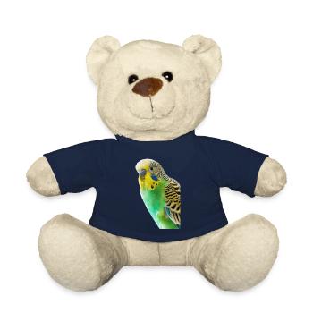 Perruche ondulée - Nounours - bleu marine - Devant