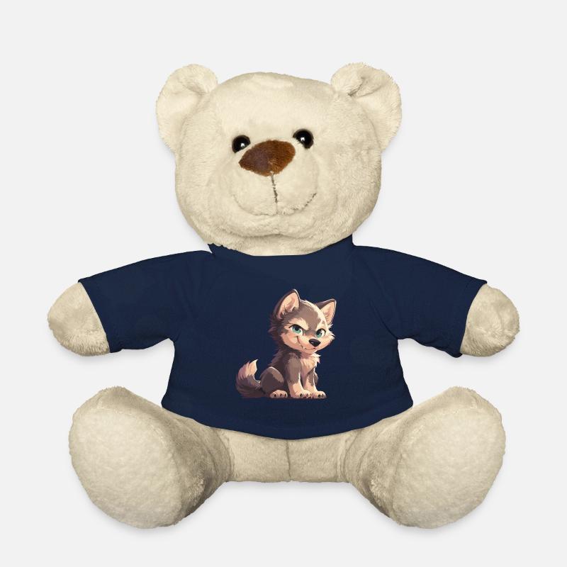Loups Loup - Nounours - bleu marine