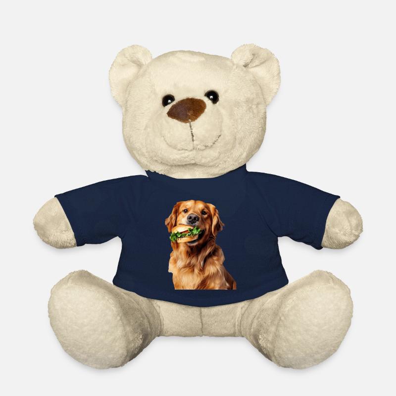 Golden Retriever - Teddy Bear - french navy