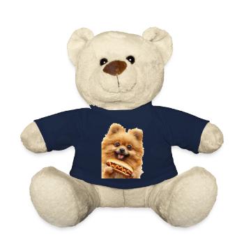 Zwergspitz - Teddy - French Navy - Vorne