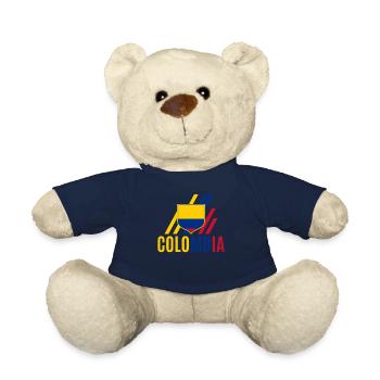 Colombia Colombia Medellin Holidays Bogota Cali - Teddy Bear - french navy - Front