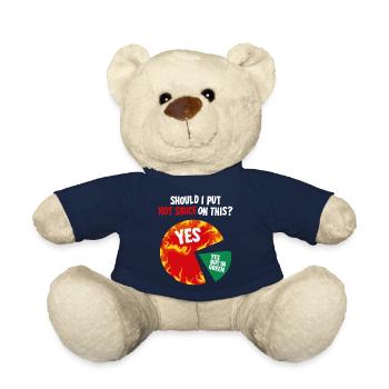 Design for passionate sauce fans - Teddy Bear - french navy - Front
