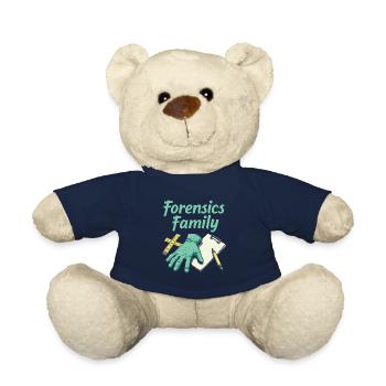 Équipe de techniciens judiciaires - Nounours - bleu marine - Devant