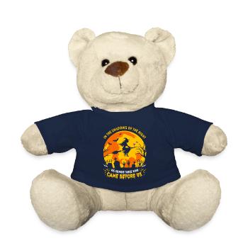 Dans les ombres de la nuit, nous honorons ceux qui - Nounours - bleu marine - Devant