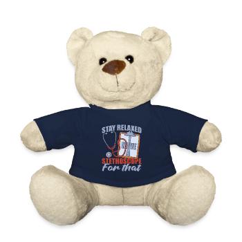 Medical Assistant - Teddy Bear - french navy - Front