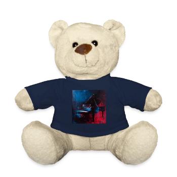piano - Nounours - bleu marine - Devant