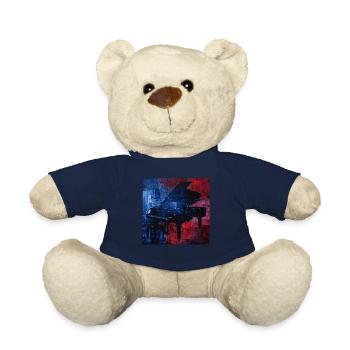 Piano - Nounours - bleu marine - Devant