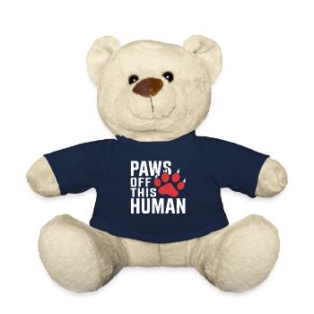 Katzenliebhaber, Dunkler Humor, Frecher, - Teddy - French Navy - Vorne