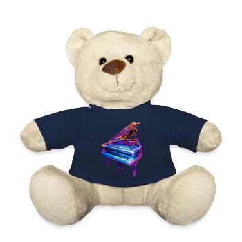 Piano - Nounours - bleu marine - Devant