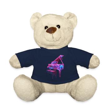 Piano - Nounours - bleu marine - Devant