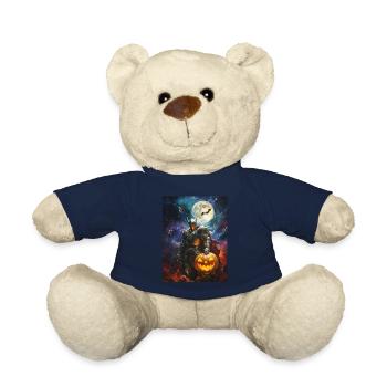 Halloween Geschenk Frauen Ritter Männer Kinder - Teddy - French Navy - Vorne