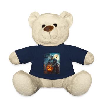 Halloween Geschenk Frauen Ritter Männer Kinder - Teddy - French Navy - Vorne