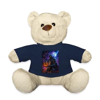 Halloween Geschenk Frauen Ritter Männer Kinder - Teddy - French Navy - Vorne