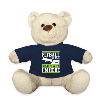 Flyball Dog Sports - Teddy Bear - french navy - Front