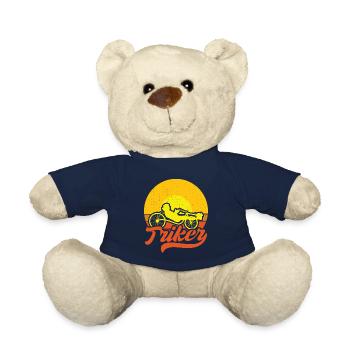 Triker Laid-Back Reclining Bike Tricycle Recumbent - Teddy Bear - french navy - Front