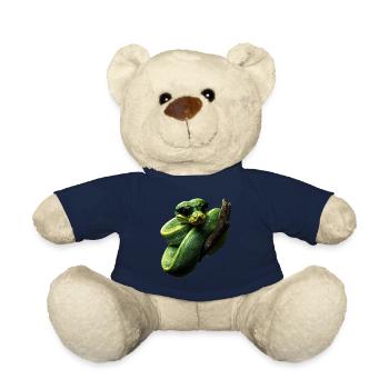 Arbre vert Python Serpents Amoureux Terrarium - Nounours - bleu marine - Devant
