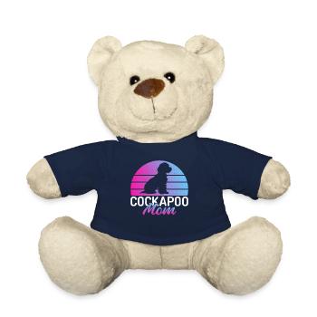 Cadeaux Cockapoo - Nounours - bleu marine - Devant