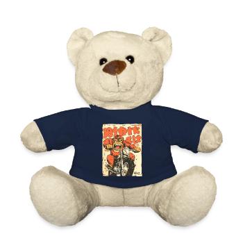 Verrückter Orang-Utan – Motorrad-Biker - Teddy - French Navy - Vorne