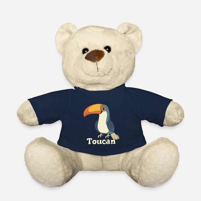 Farbenfroher Tukan - Teddy - French Navy