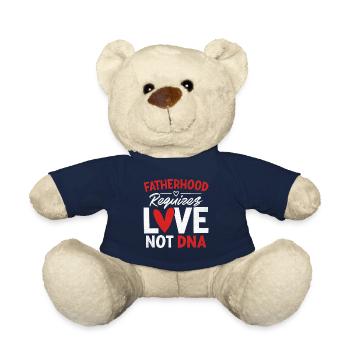 Vaterschaft erfordert Liebe, nicht DNA Lustiger Gotcha - Teddy - French Navy - Vorne