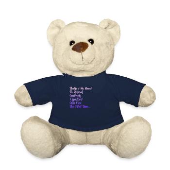 Il n’est pas nécessaire de se répéter - Nounours - bleu marine - Devant