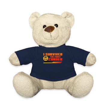 Simracer Esports Enthusiast Sim Racing - Teddy Bear - french navy - Front