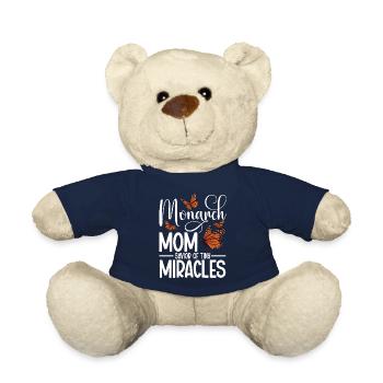 Monarch Mom Savior of tiny Miracles Butterfly - Teddy - French Navy - Vorne