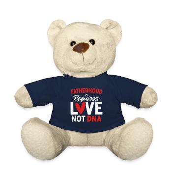 Vaterschaft erfordert Liebe, nicht DNA Lustiger Gotcha - Teddy - French Navy - Vorne