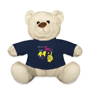 Nicht 45, nur 44 + Flip Off – Retro Style 1980 - Teddy - French Navy - Vorne