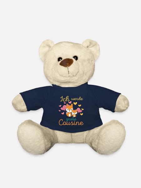 Bald große Cousine 2026 Füchse werde große Cousine - Teddy - French Navy