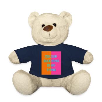Colours mix - Teddy Bear - french navy - Front