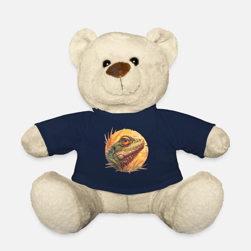 Eidechsen Eidechse - Teddy - French Navy