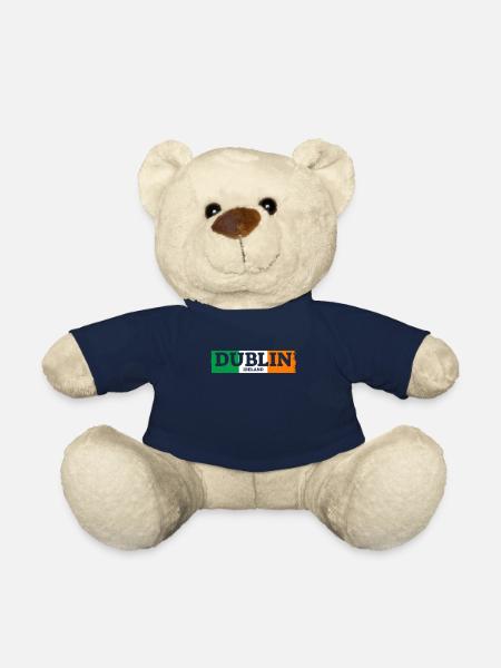 Dublin Ireland Irland Irische Flagge Stolzer Ire - Teddy - French Navy