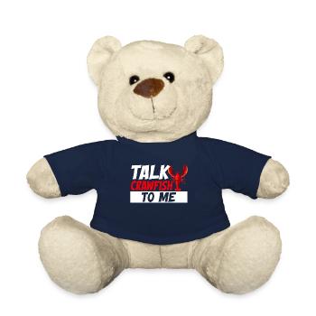 Crawfish Gifts - Teddy Bear - french navy - Front