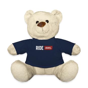 Gravel Bike Gravel Bike Gravel Bike Fans & Cyclists - Teddy Bear - french navy - Front