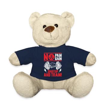 No Pain No Gain Shut Up and Train - Teddy - French Navy - Vorne