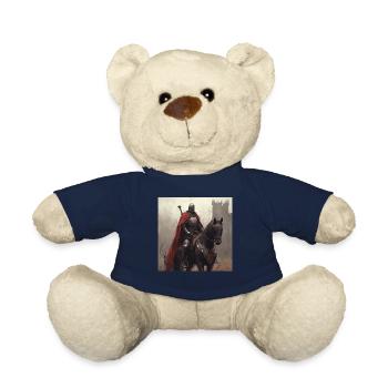 Ritter auf Pferd - Teddy - French Navy - Vorne