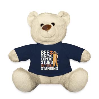 Spécialiste de l’élimination des abeilles Sauvetage en essaim vivant - Nounours - bleu marine - Devant