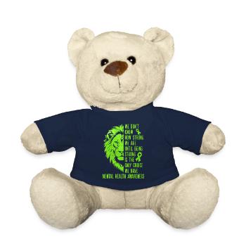 Mental Health - Teddy Bear - french navy - Front