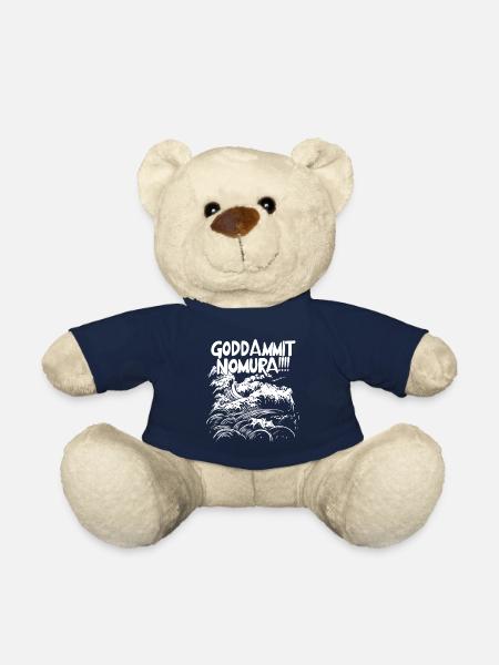 Goddammit Nomura – Japanische Wellen Design - Teddy - French Navy