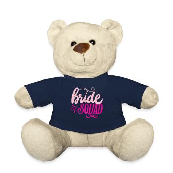 BRAUT SQUAD JUNGGESELLENABSCHIED Team Braut Team Freundinnen - Teddy - French Navy - Vorne