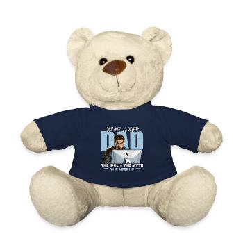 Codeur en ligne Papa L’idole Le mythe Le développeur - Nounours - bleu marine - Devant